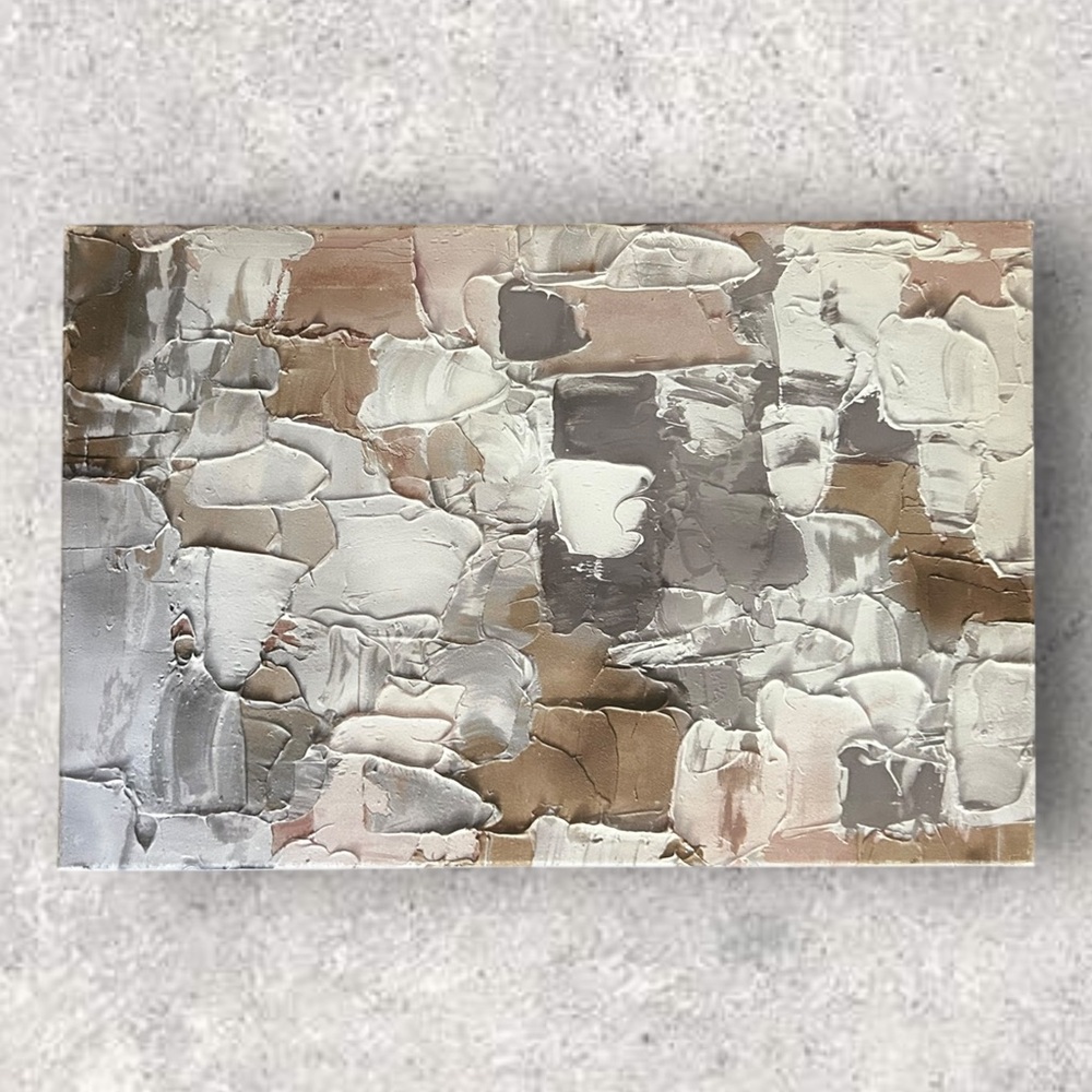 Wynwood Studio Abstract Modern Wrapped Canvas Art - Mornings in Costa Mesa